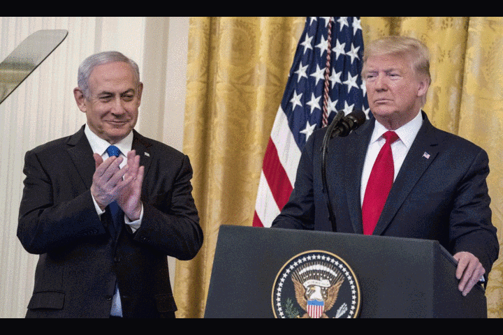 Ông Trump công kế hoạch hòa bình Trung Đông